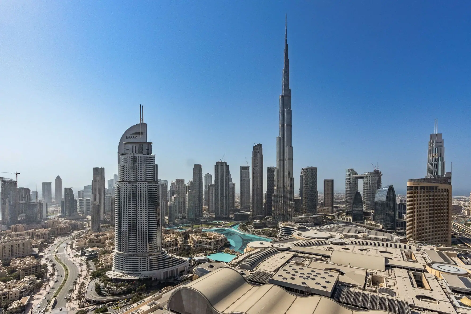 Burj Khalifa et Downtown Dubaï — Émirats arabes unis